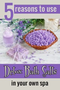 5 reasons to use detox bath salts