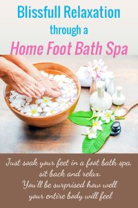 Foot bath spa